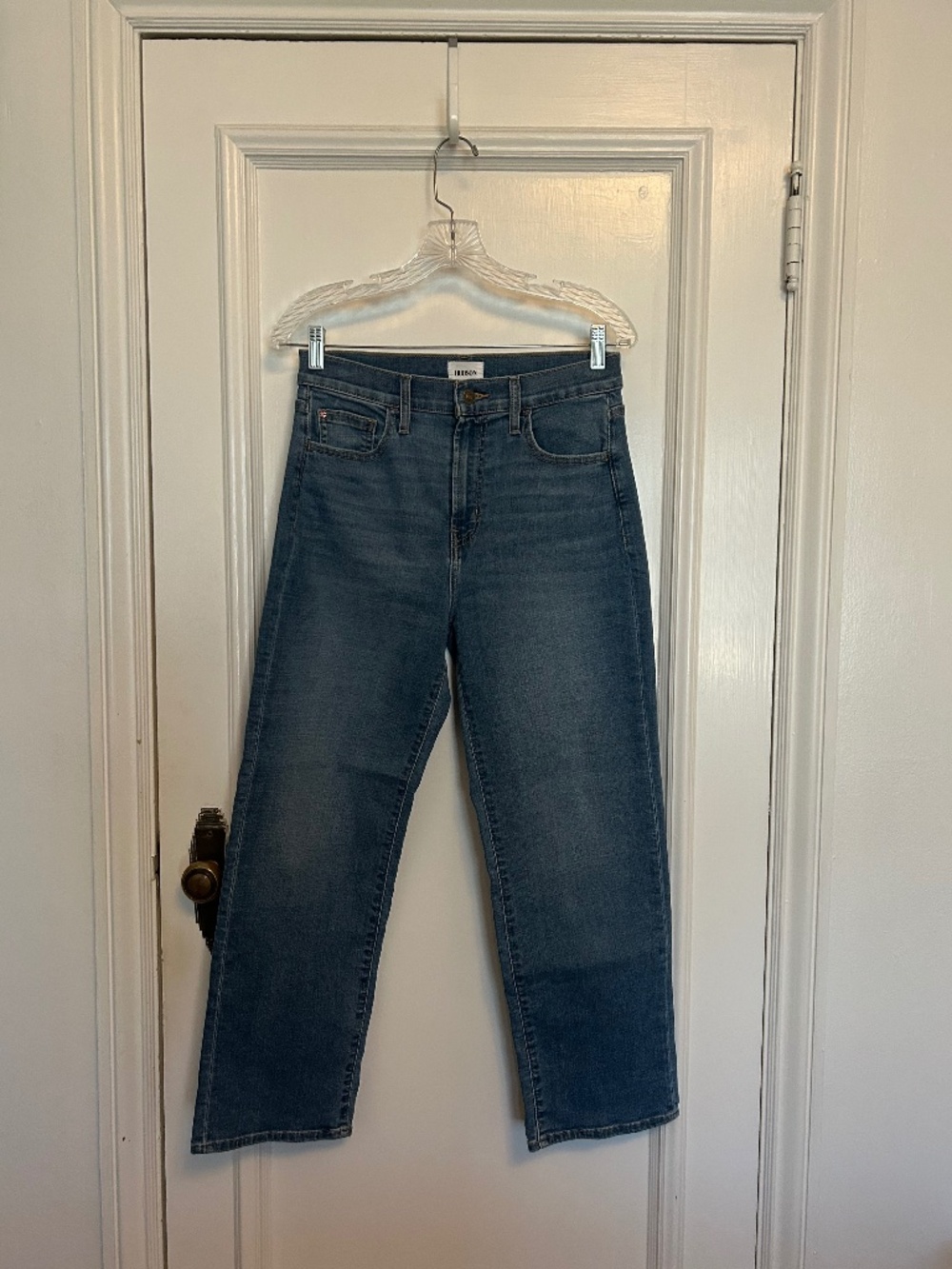 Hudson NOA High Rise Straight Leg Jeans